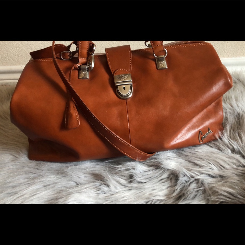 Large Signatute Consuela satchel